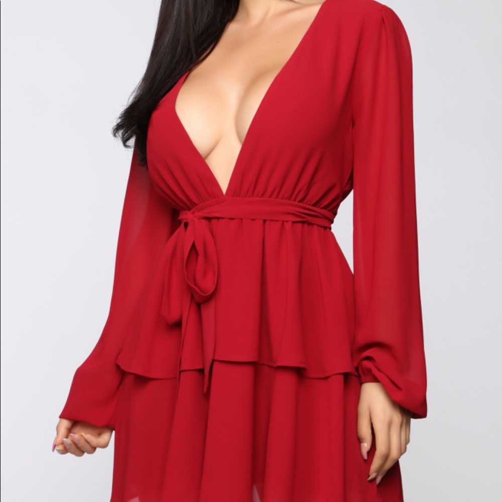 You’re such a flirt mini dress-wine